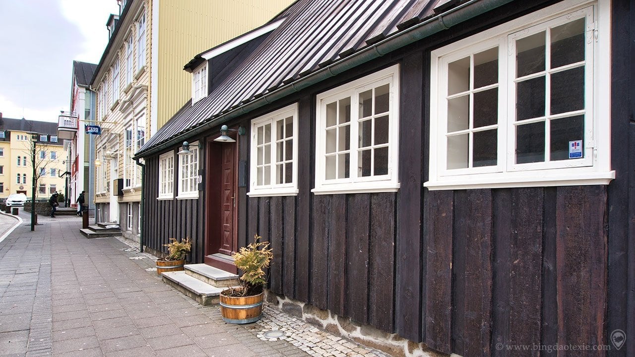 Oldest house in Reykjavik Iceland
