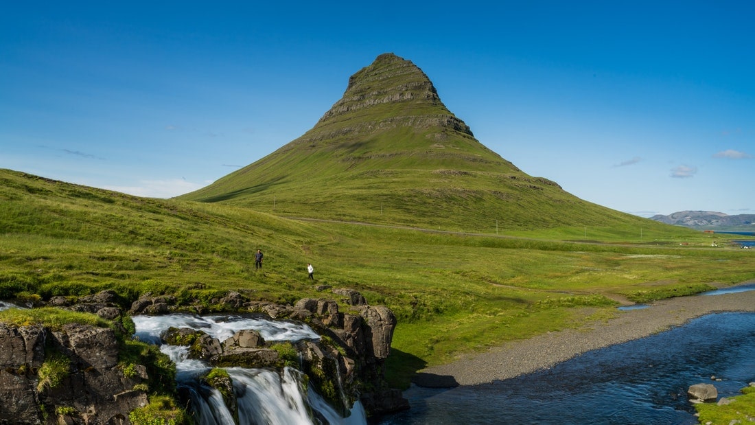 Kirkjufell mountain in Iceland